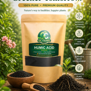 OC Farms humic acid premium horticultural grade soil conditioner