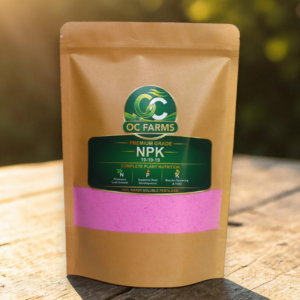 OC Farms NPK 19:19:19 balanced water soluble fertilizer complete plant nutrition