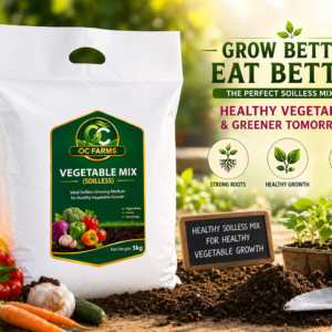 OC Farms vegetable mix soilless potting mix for vegetables herbs and seedlings