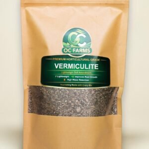 OC Farms vermiculite 1kg premium horticultural grade high water retention