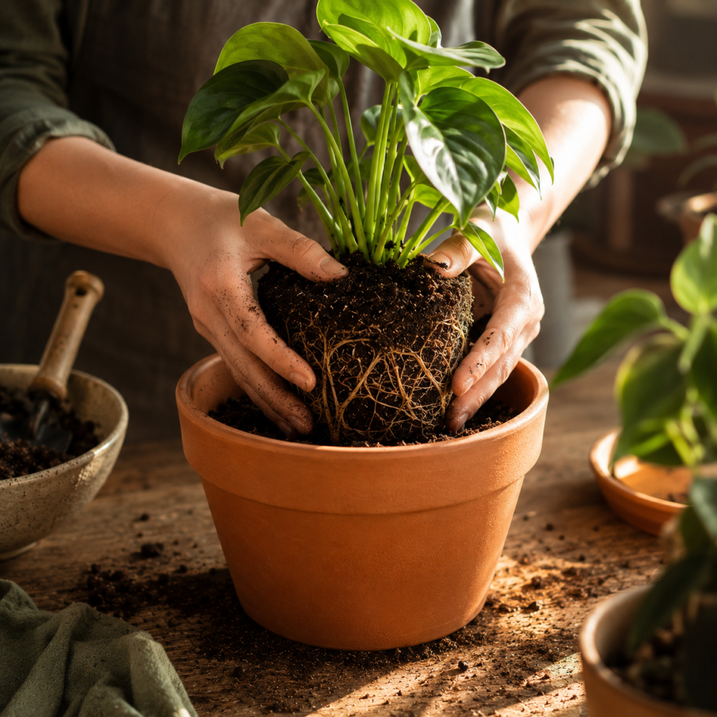 How to Repot a Plant Without Killing It